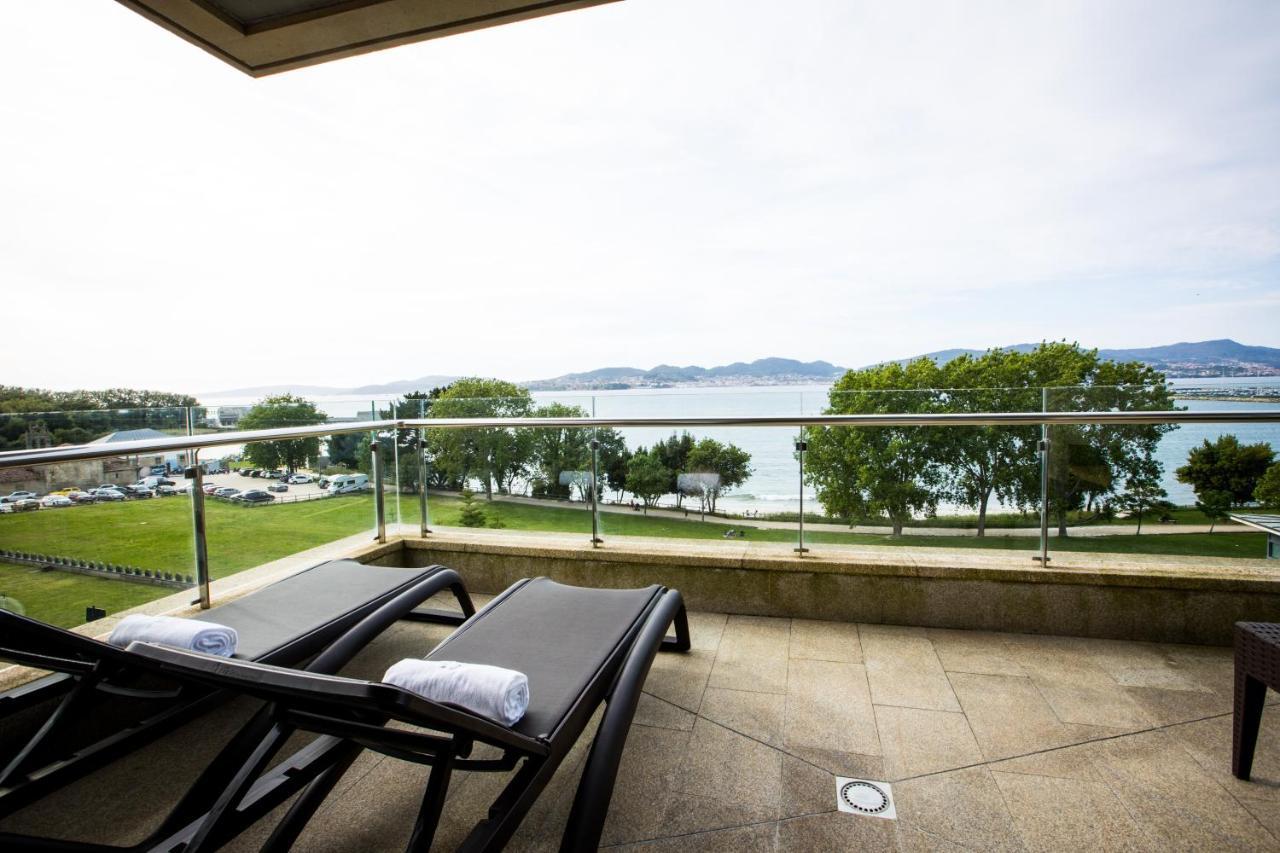 Pazo Los Escudos Hotel Spa & Resort Vigo Eksteriør billede View from the hotel
